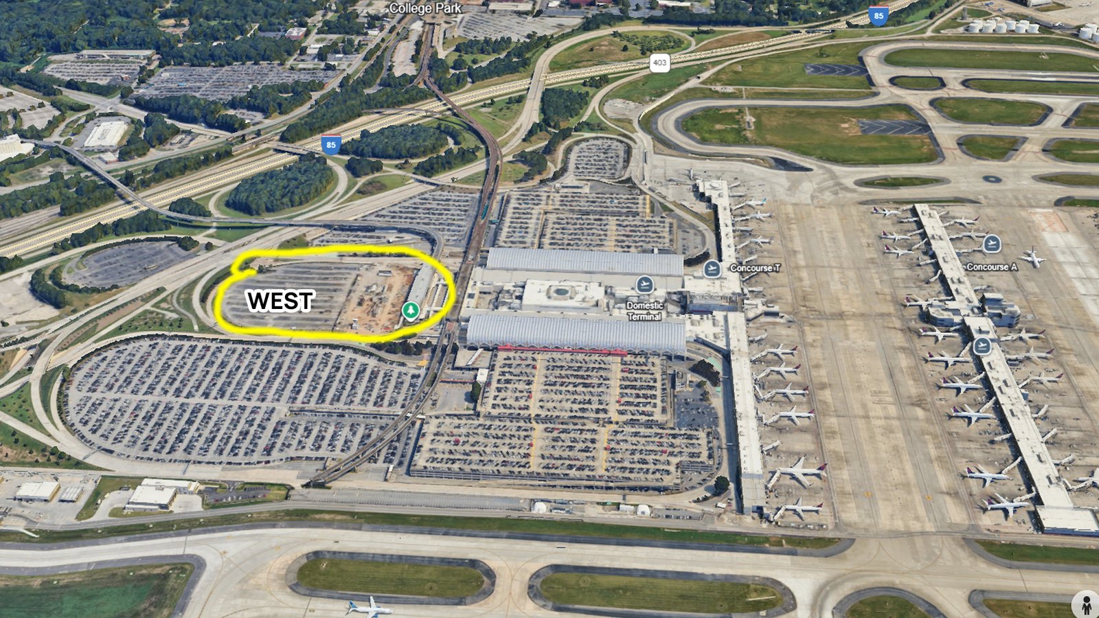 ATL West Parking