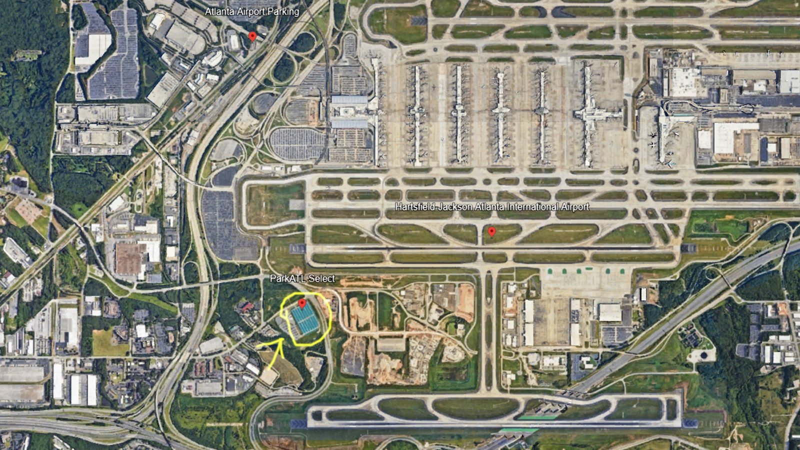Covered Parking Atlanta airport