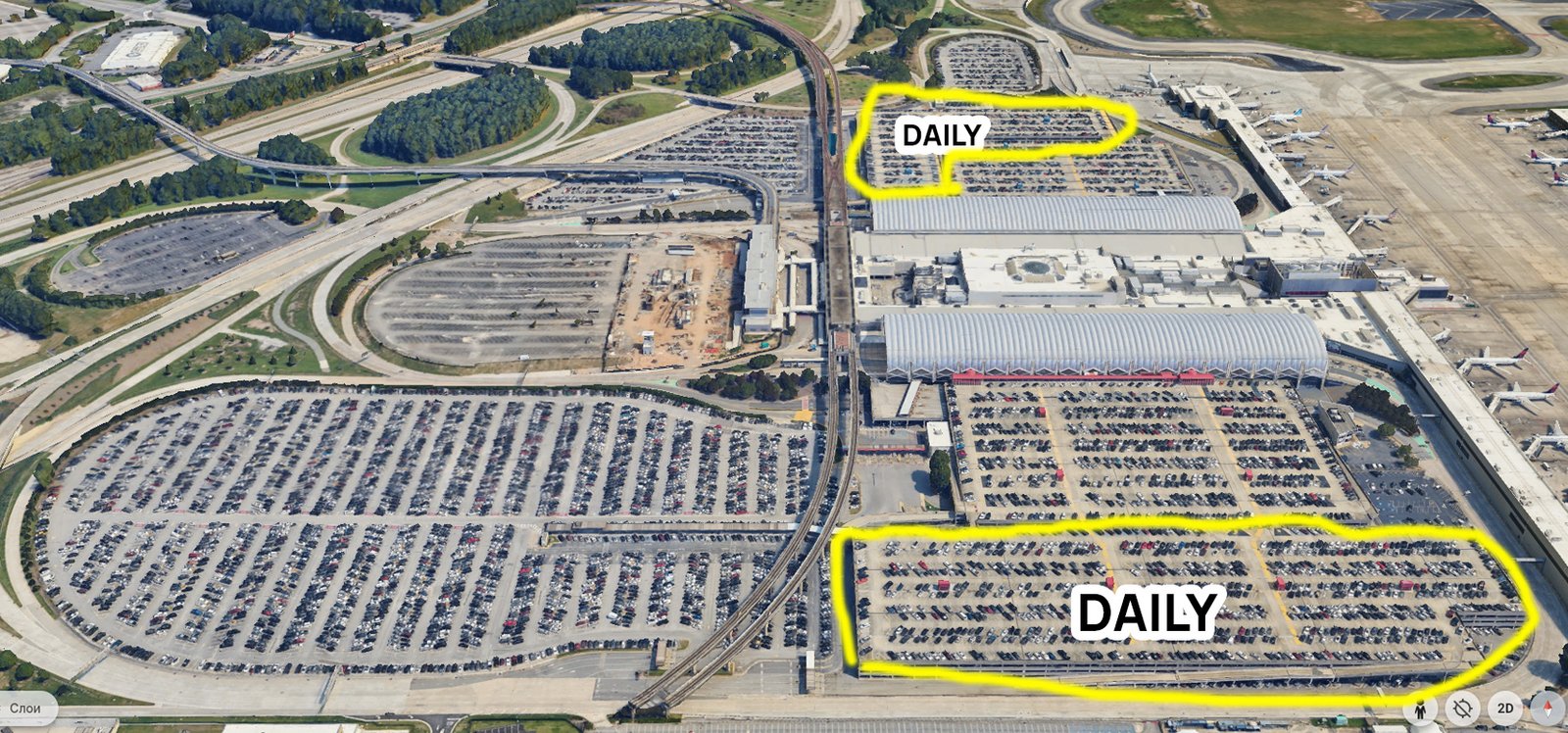 Daily Long-Term Parking